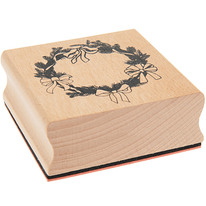 Carimbo Coroa com Laços 