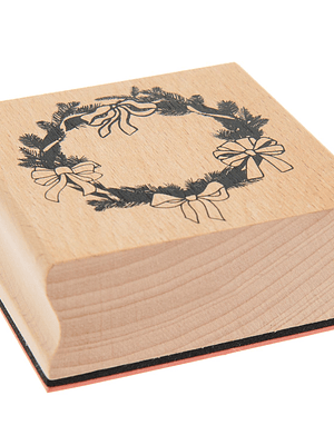 Carimbo Coroa com Laços 