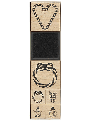 Carimbo Cana de Doces 7 peças 