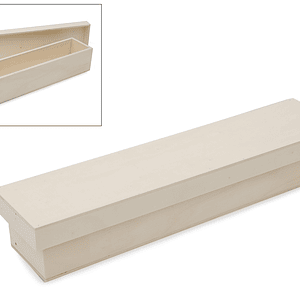 Caixa para vela com tampa lisa  