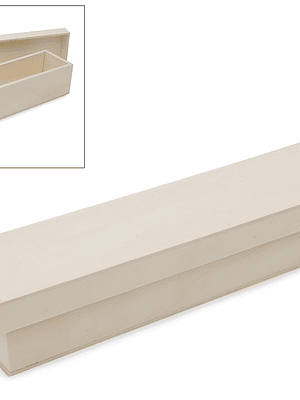 Caixa para vela com tampa lisa  