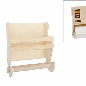 SUPORTE ESPECIARIAS E ROLO PAPEL