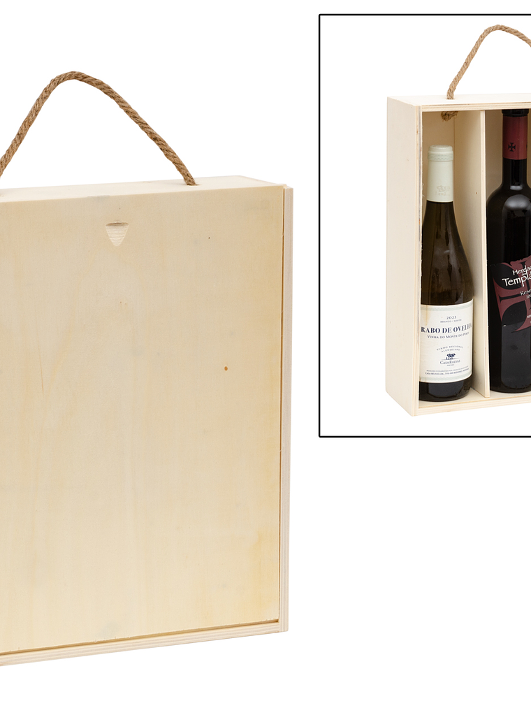 CAIXA P/3 GARRAFAS  1