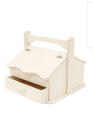 CAIXA COSTURA 2 TAMPAS PEQUENA