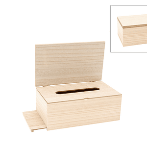 CAIXA P/LENÇOS  C/TAMPA