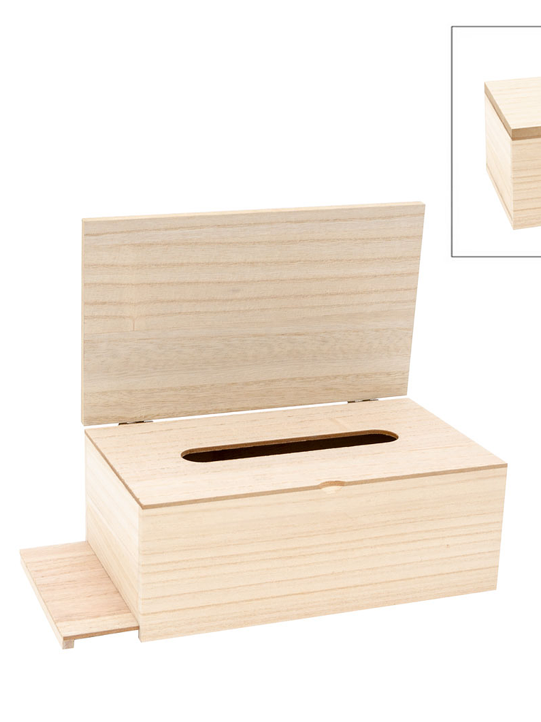 CAIXA P/LENÇOS  C/TAMPA 1