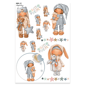 Papel transfer - baby 21