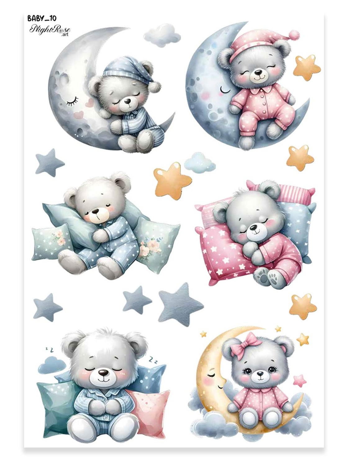 Papel transfer - baby 10 1