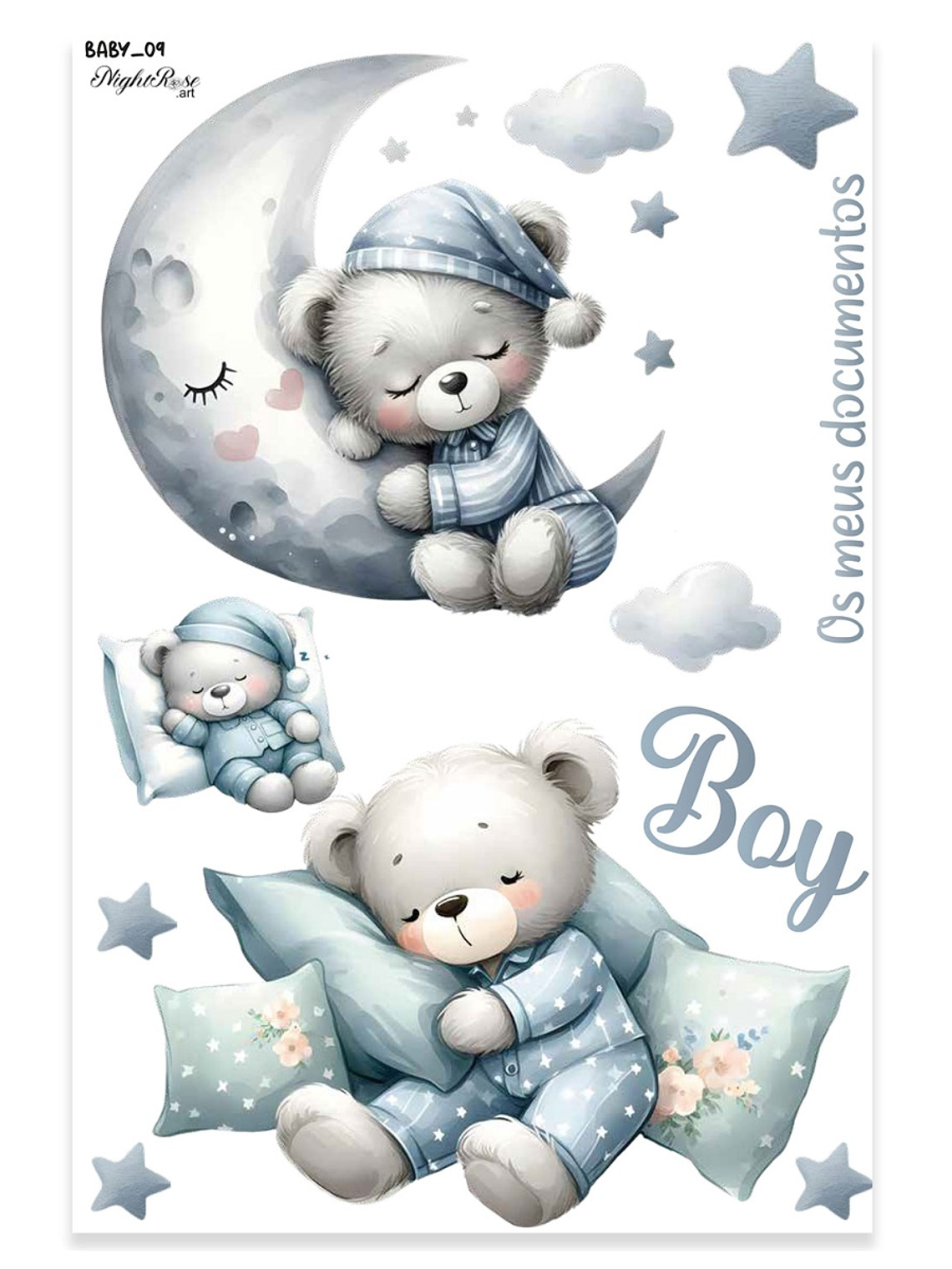 Papel transfer - baby 09 1