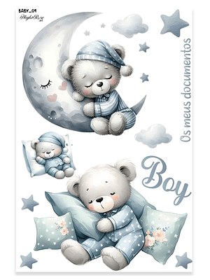 Papel transfer - baby 09