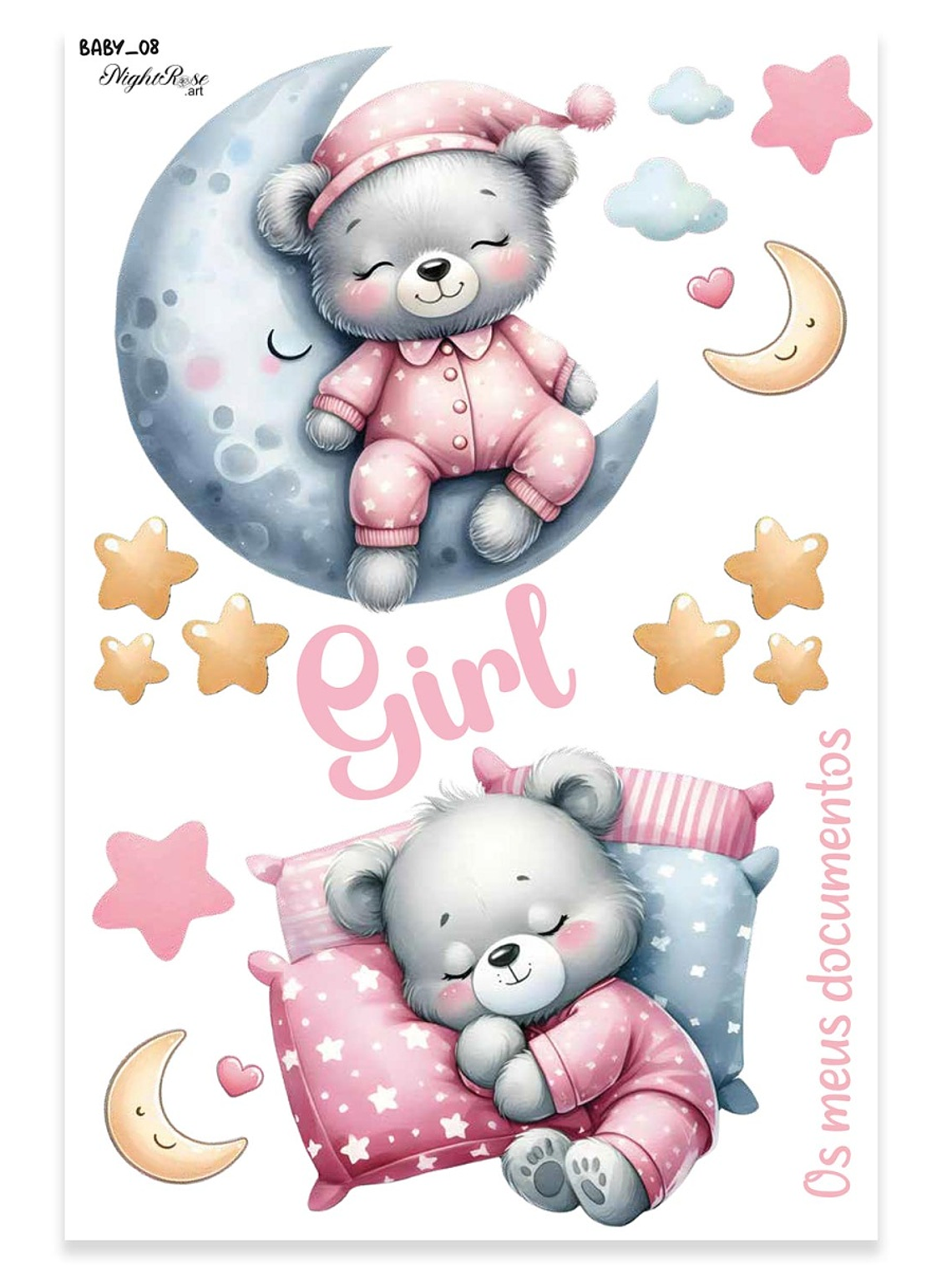 Papel transfer - baby 08 1