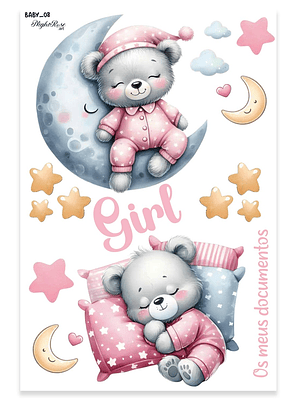 Papel transfer - baby 08