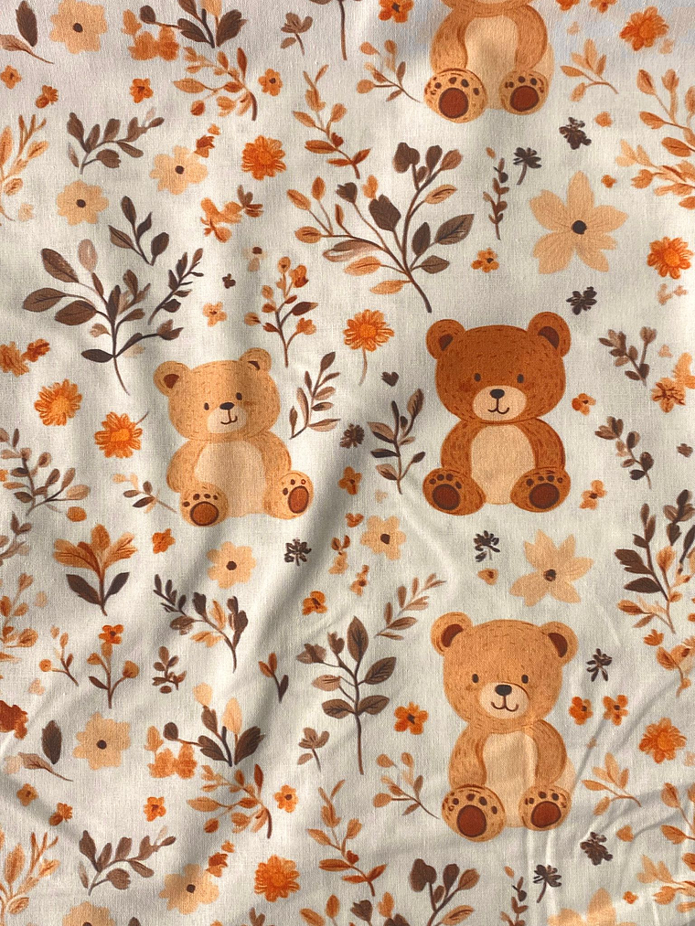 Tecido com ursinhos  1