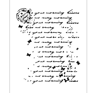 STENCIL 20X30CM CARTA