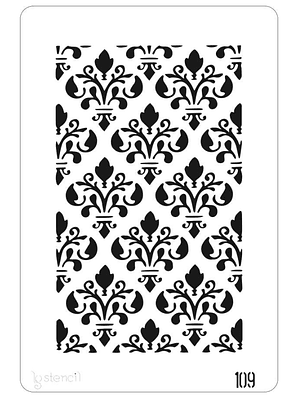 STENCIL 20X30CM FLOR DO LIS