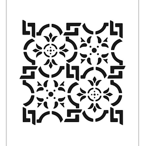 STENCIL 20X30CM MANDALA