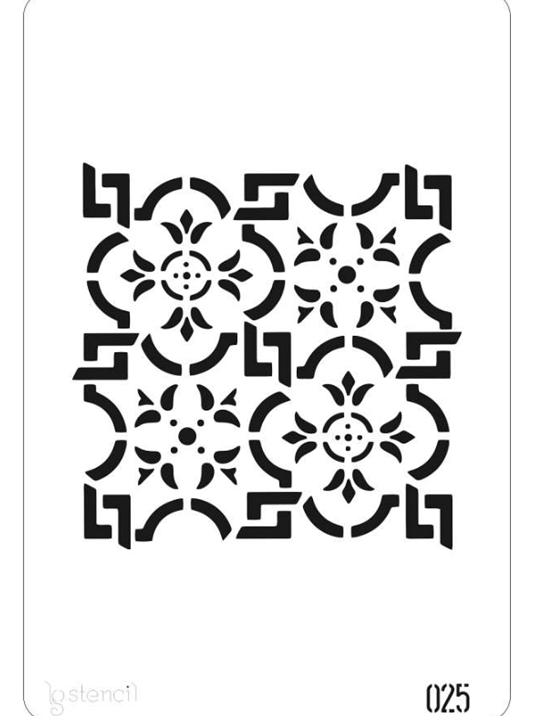 STENCIL 20X30CM MANDALA 1