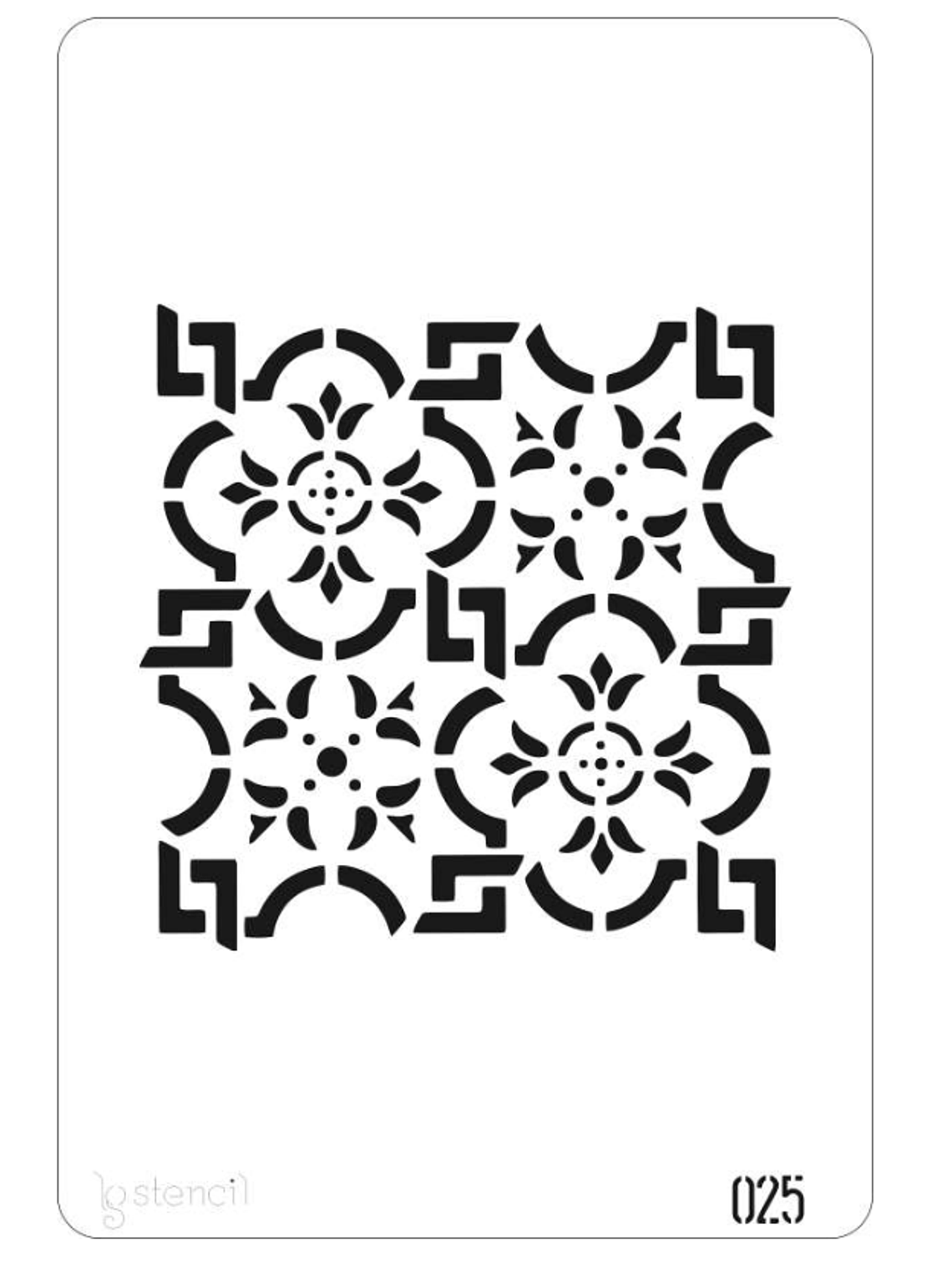 STENCIL 20X30CM MANDALA 1