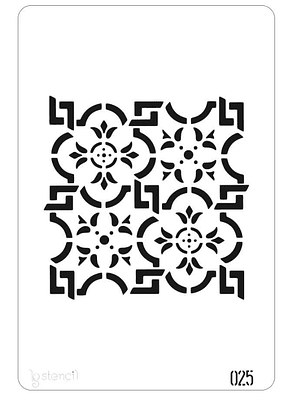 STENCIL 20X30CM MANDALA