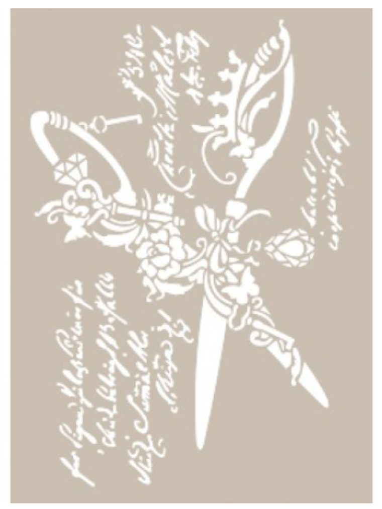 Stencil TIJERAS VINTAGE 21X29 1