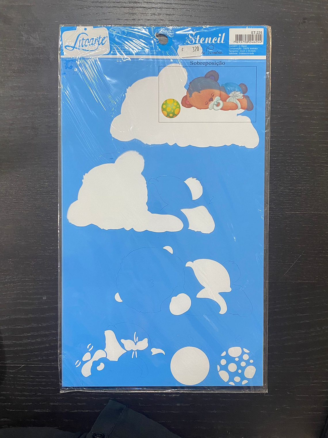 STENCIL DE URSINHO  1