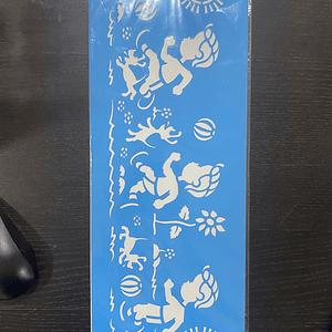 STENCIL DE MENINOS COM CAEZINHOS