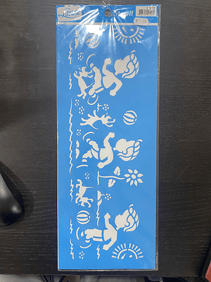 STENCIL DE MENINOS COM CAEZINHOS