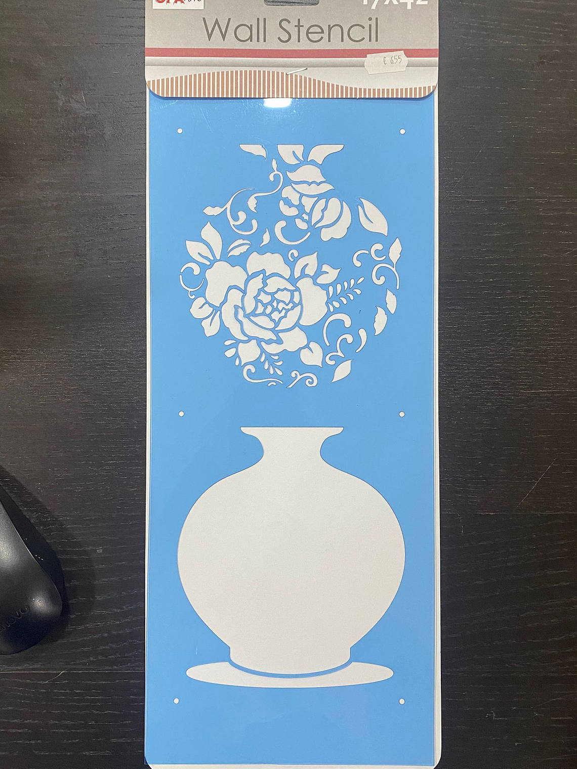 STENCIL JARRA FLORAL 1 1