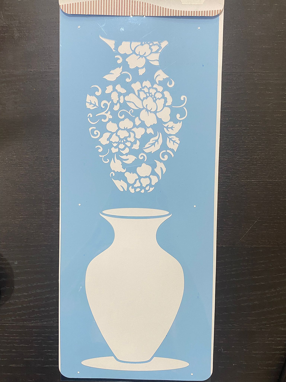 STENCIL DE JARRA FLORAL 2 1