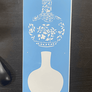 STENCIL DE JARRA FLORAL 3