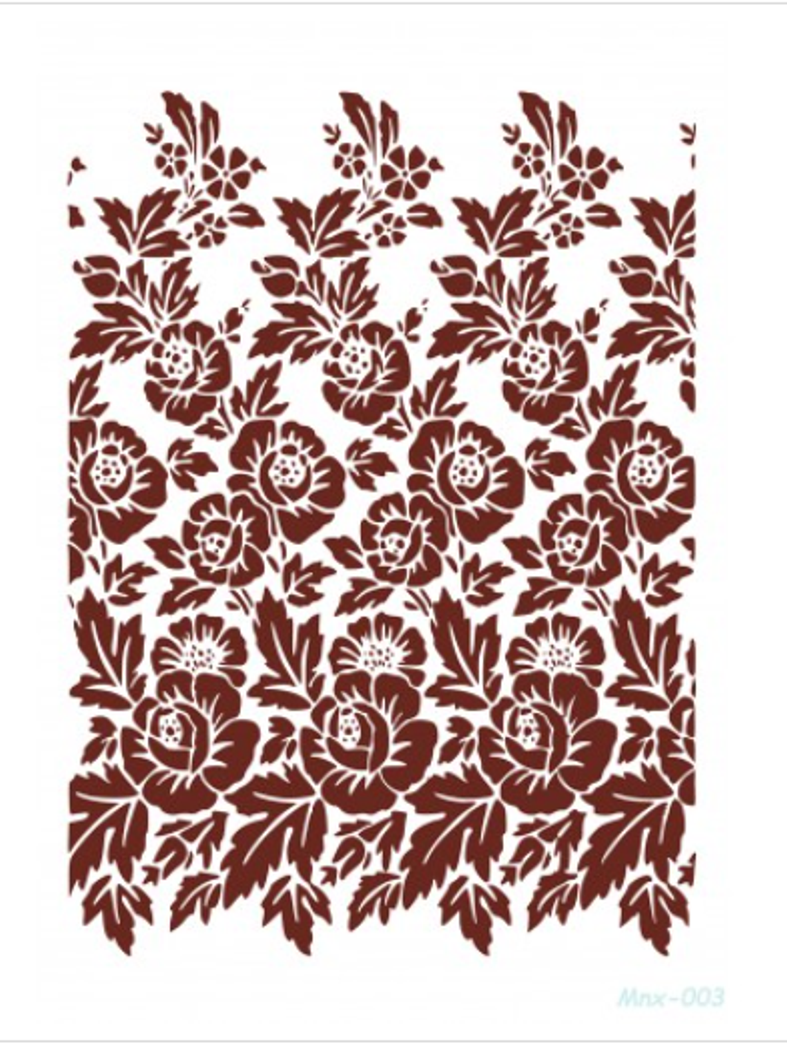 MISS STENCILS 35x24cm 1