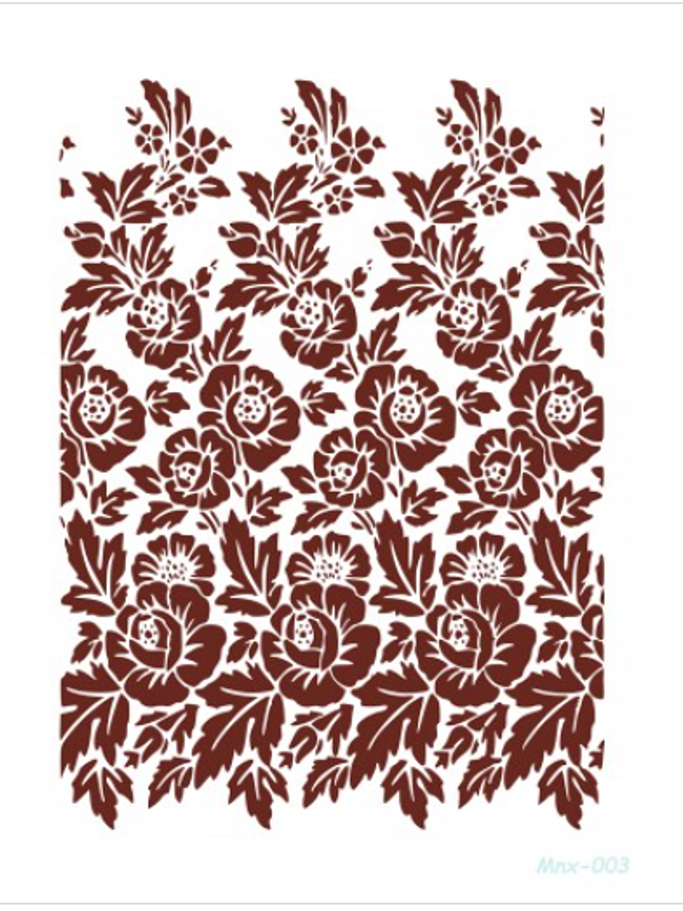 MISS STENCILS 35x24cm 1