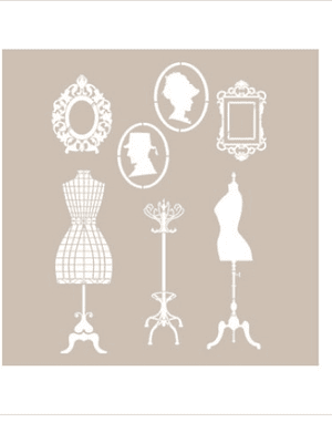 Stencil MANIQUI & CAMAFEO