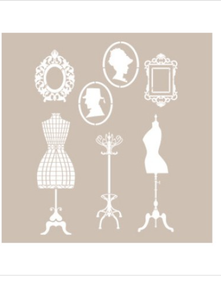 Stencil MANIQUI & CAMAFEO 1