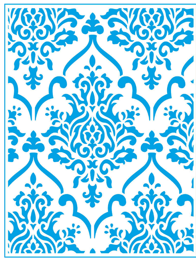 Stencil Wall - Arabescos 1