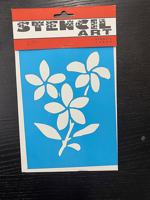 STENCIL FLORAL