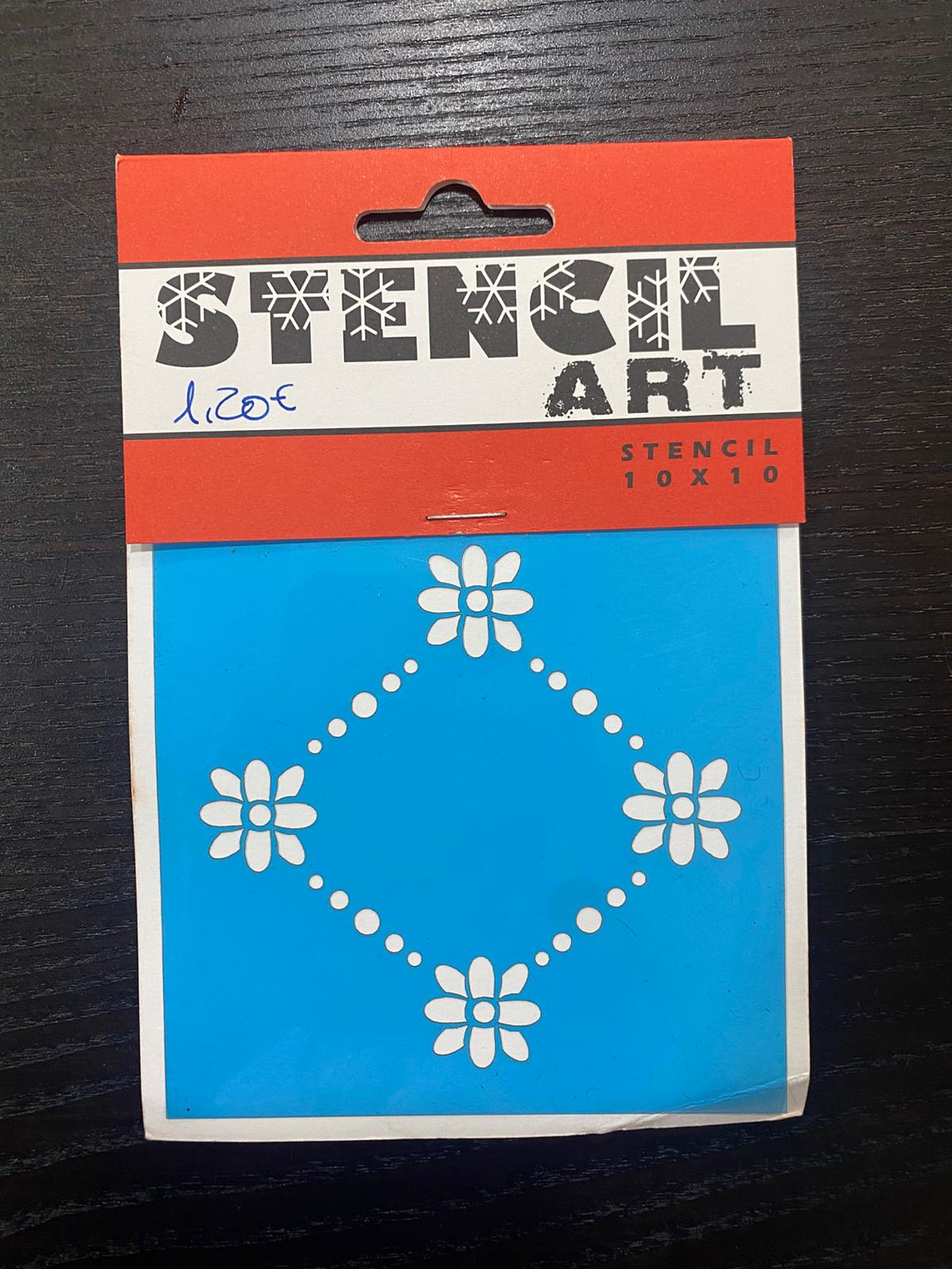 stencil com flores 10x10 1