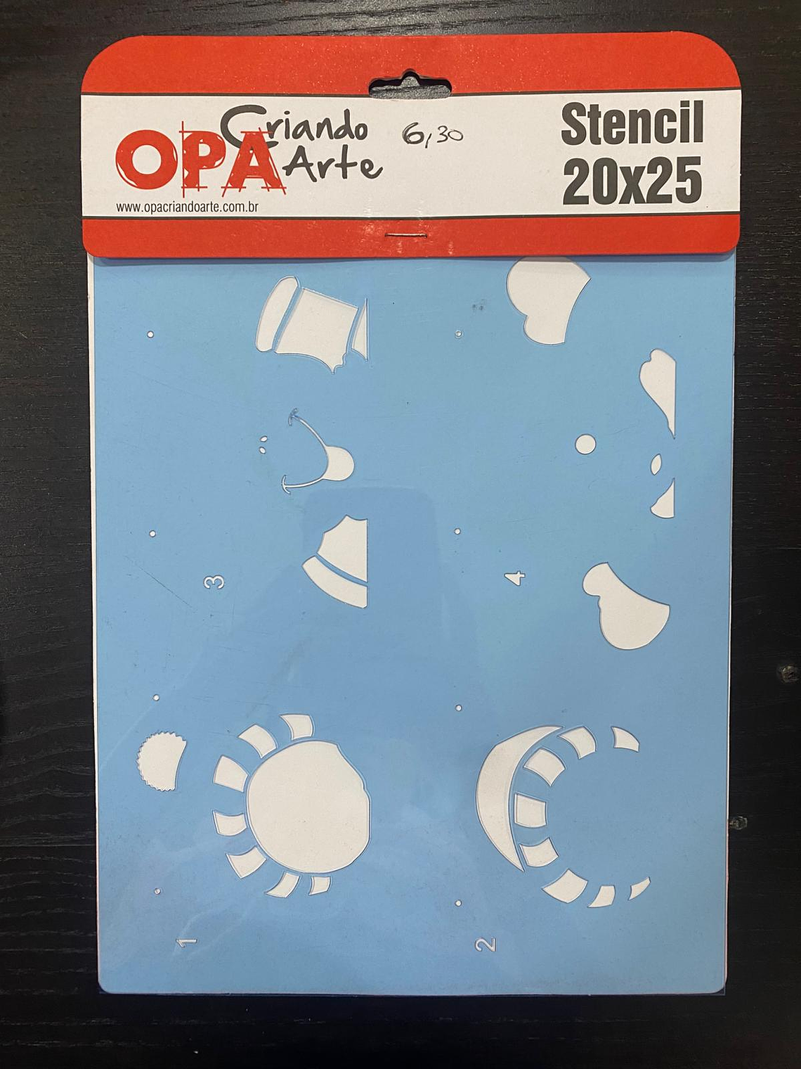 stencil de boneco 20x25 1