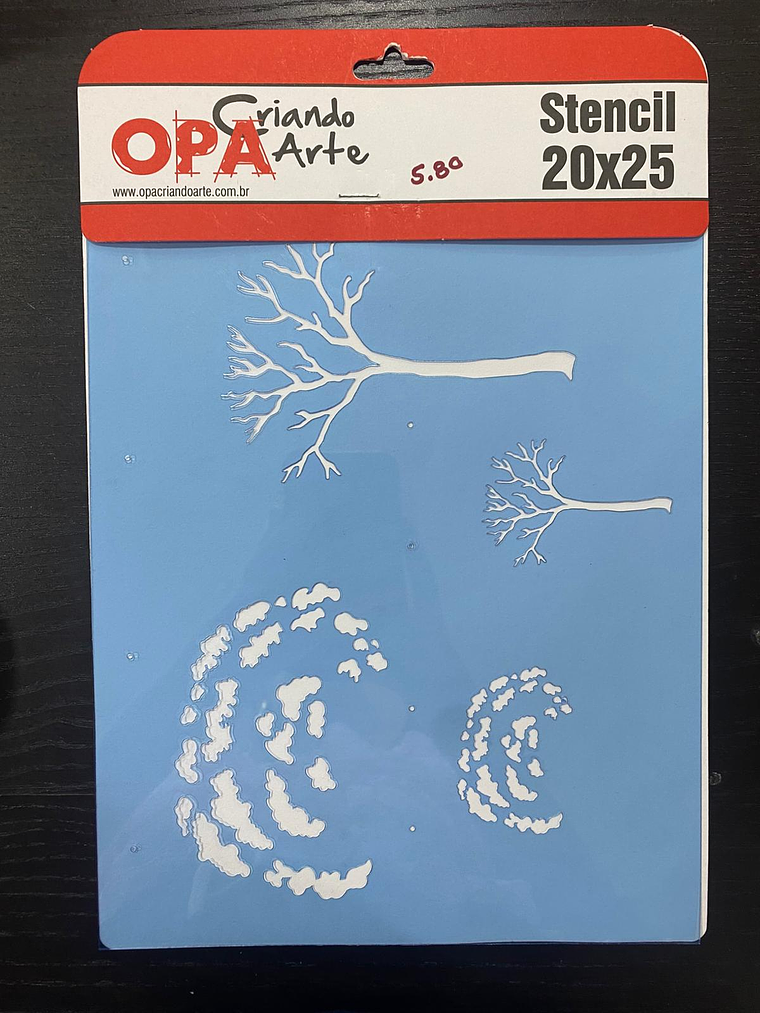 stencil de árvore 1