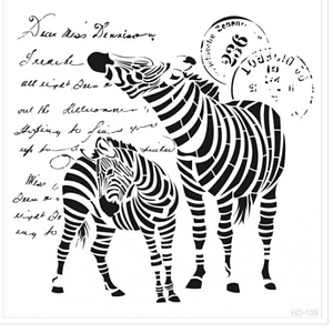 Stencil HOME DECOR MIDI 25x25cm