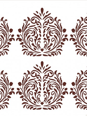 MISS STENCILS 25x25cm