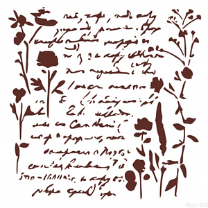 MISS STENCILS 25x25cm