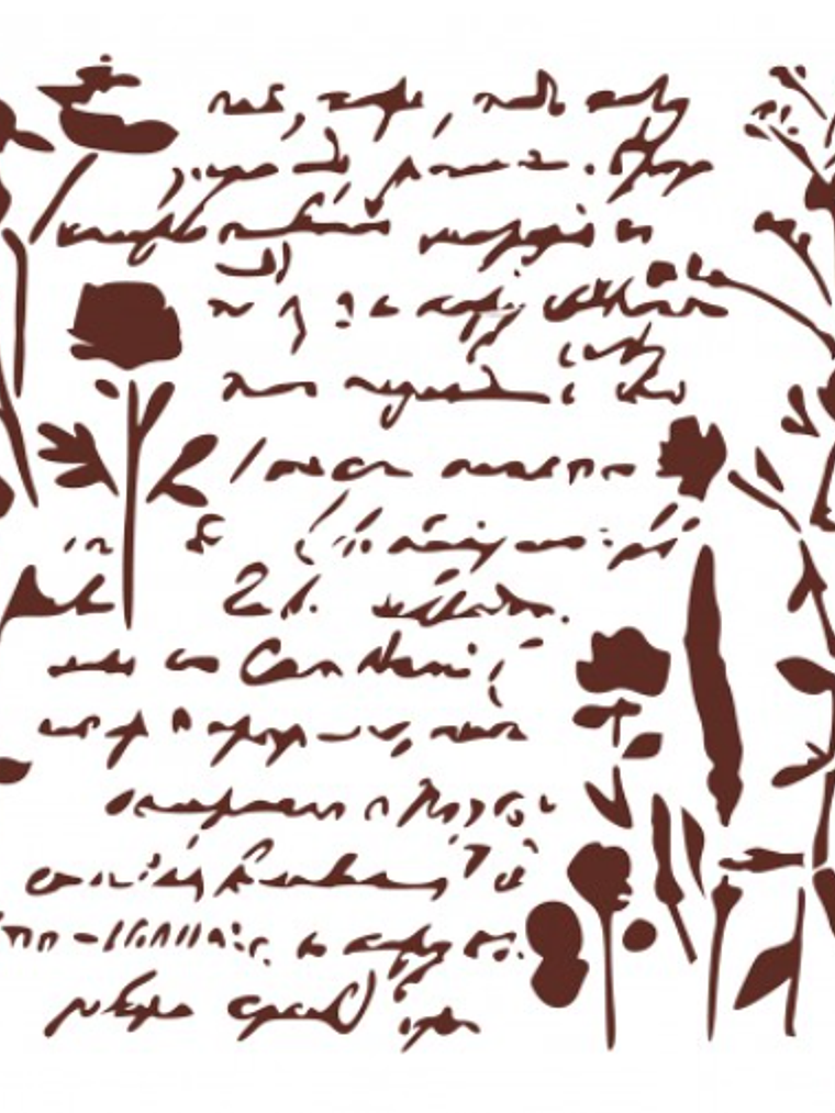 MISS STENCILS 25x25cm 1