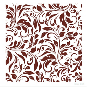 MISS STENCILS 25x25cm