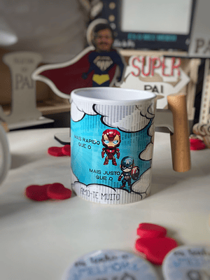 Caneca personalizada do dia do pai