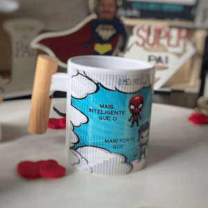 Caneca personalizada do dia do pai