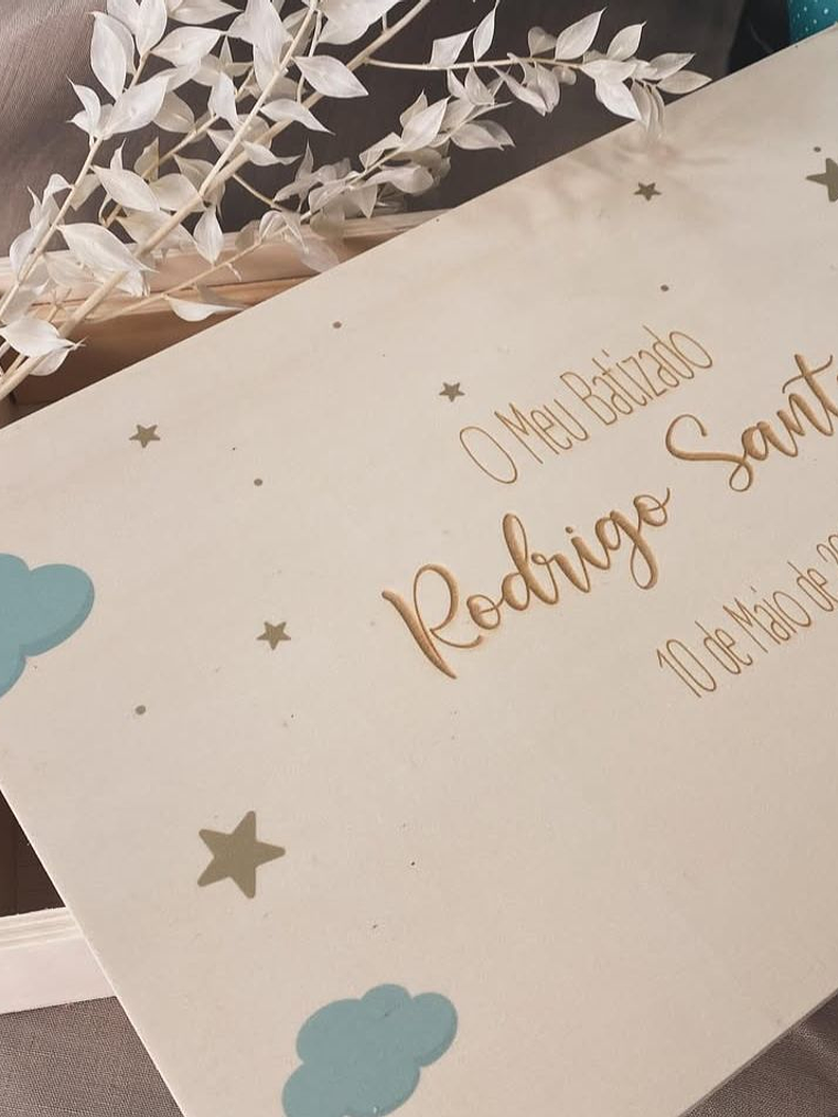 Caixa batizado personalizada para batizado  3