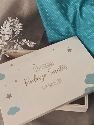 Caixa batizado personalizada para batizado 