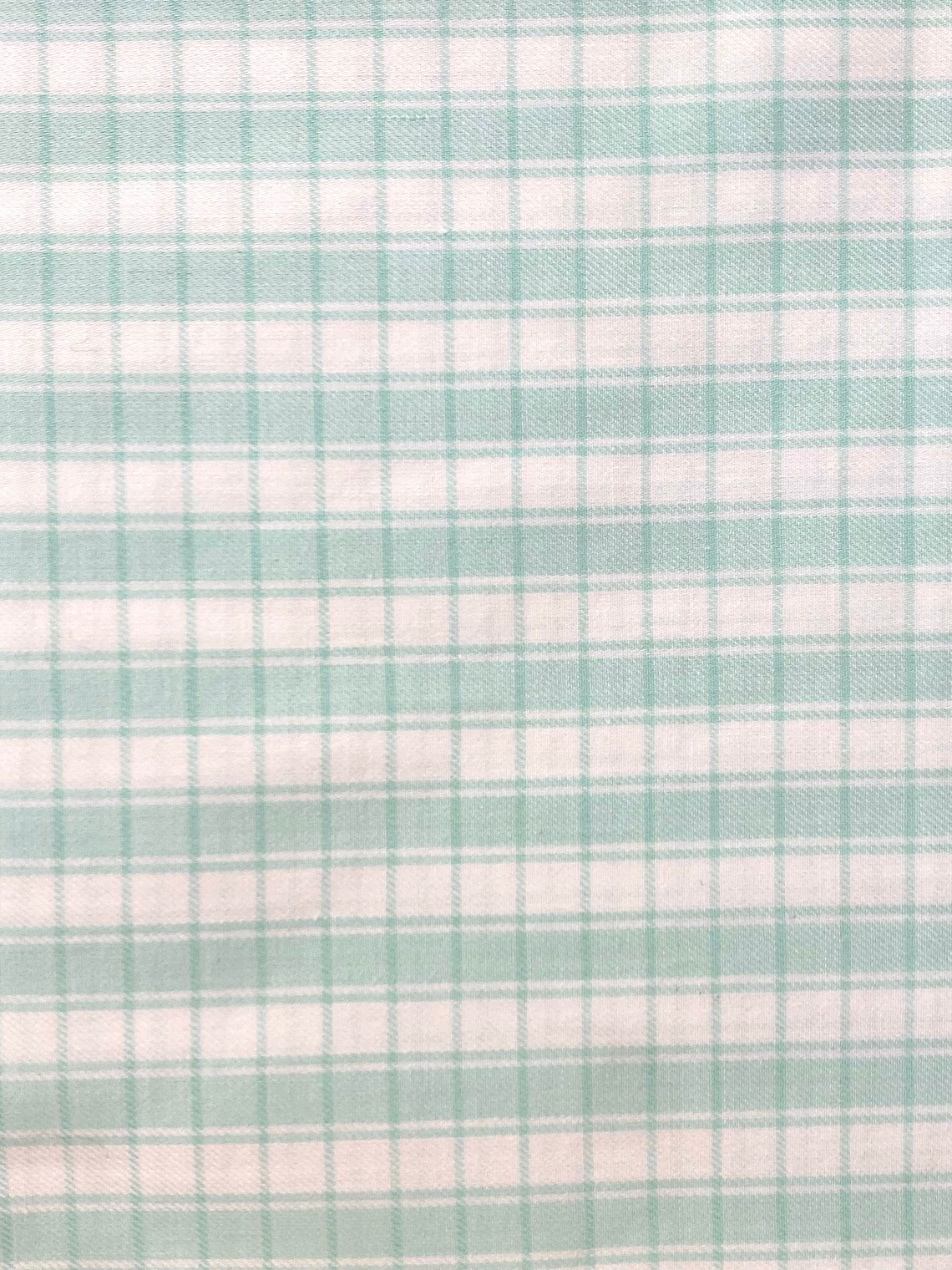 Tecido 100% algodão fustão azul aos quadrados  1