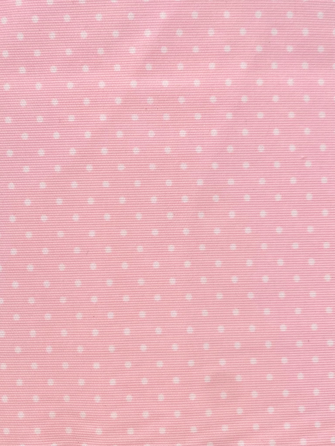 Tecido 100% algodão fustão rosa com bolinhas 1